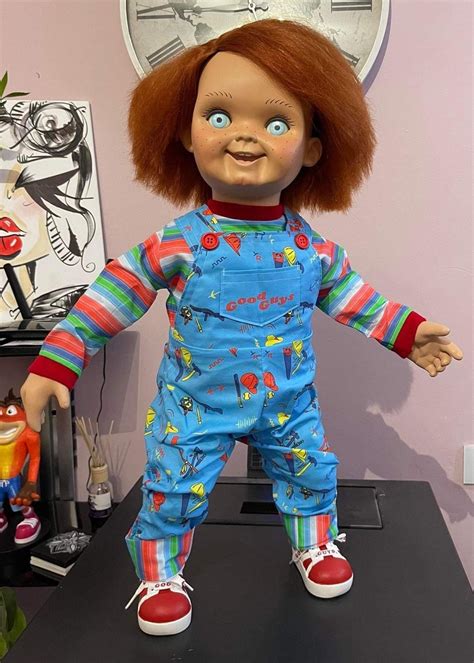 85 shipping. . Chucky doll life size
